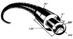 Scienscope FC-A2-36 Fiber Optic Annular Ring Light Guide Drawing